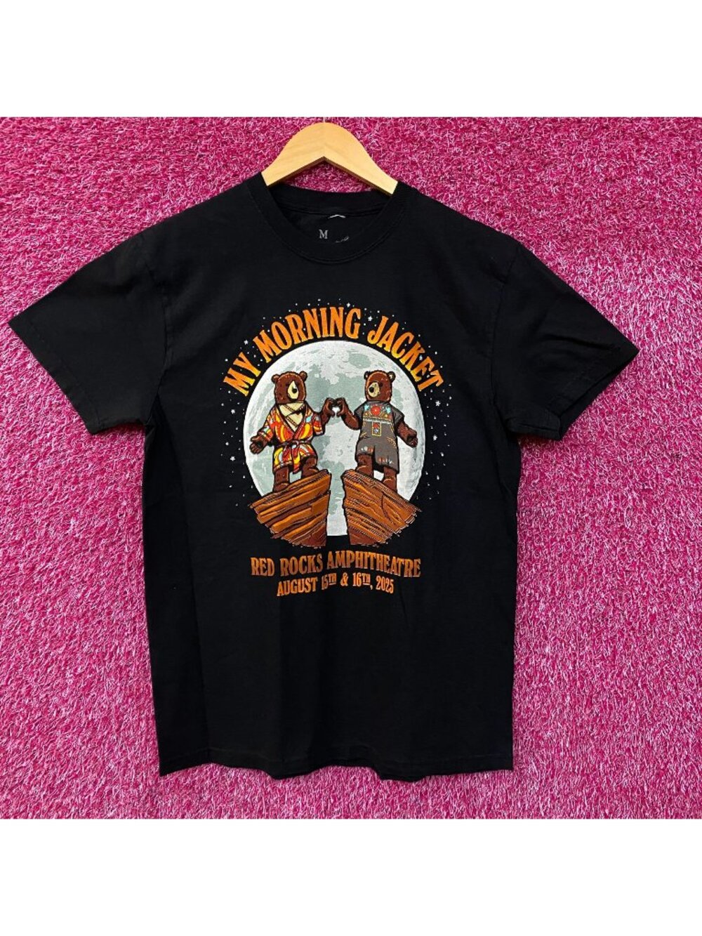 My Morning Jacket Red Rocks Amphitheatre Concert Rock T-Shirt Medium